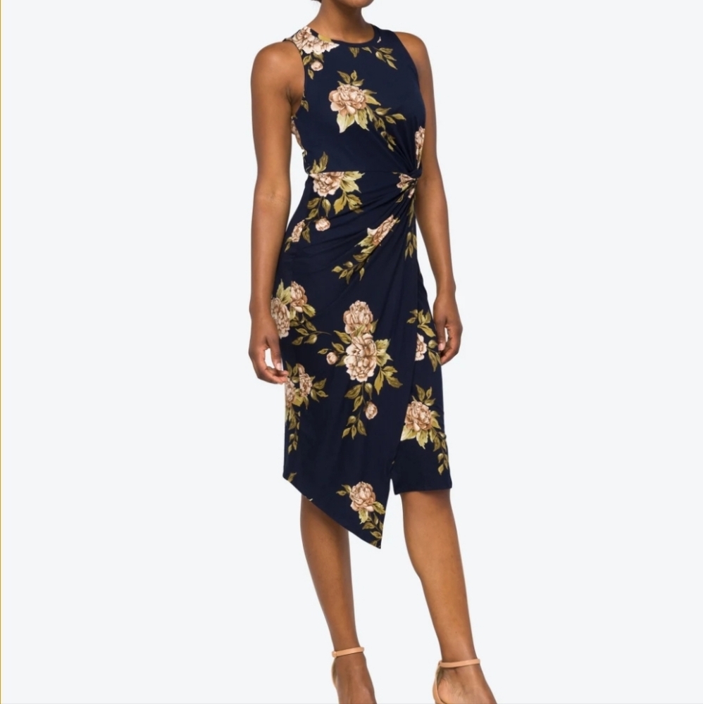 NWT Abigail Brushed Knit Midi Dress